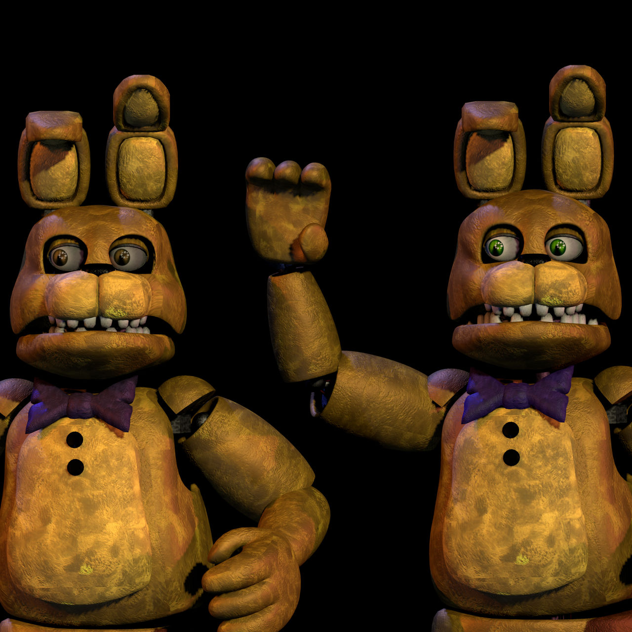 Fnaf 2 Spring FNAF 2 springbonnie edit's by chickenalfredoman132 on DeviantArt