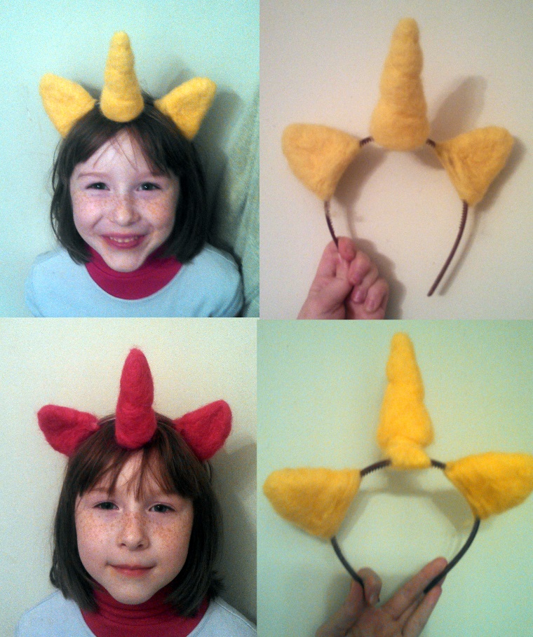 Needle Felt Unicorn Headband