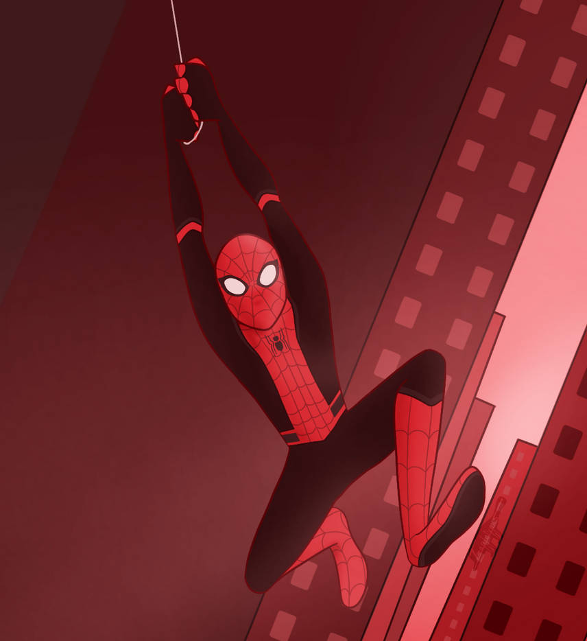 Swinging Spiderman by Imaplatypus on DeviantArt