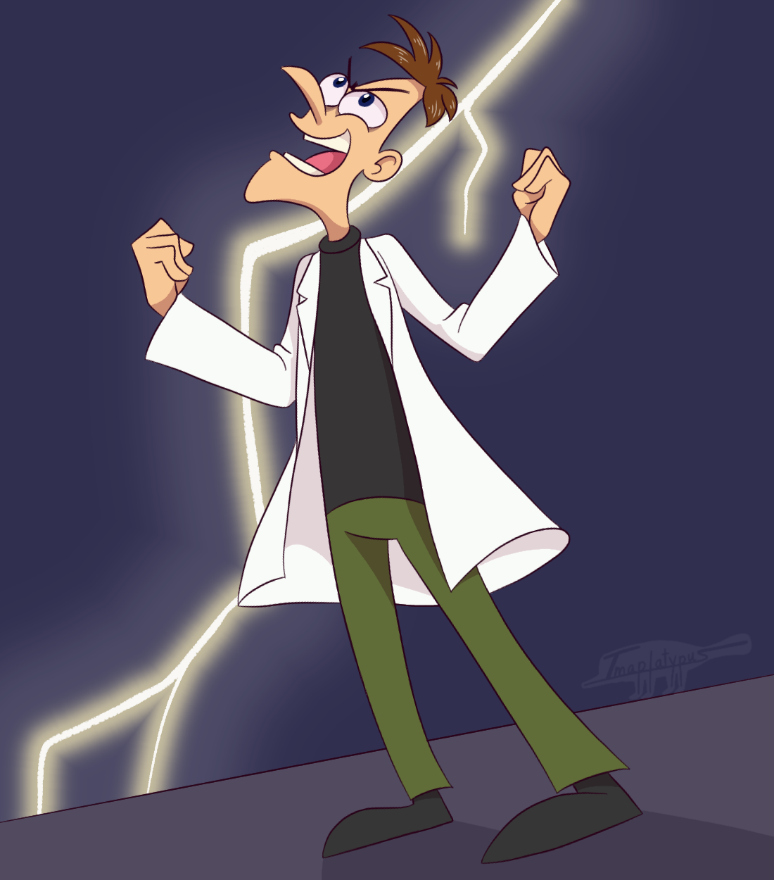 Dr. Doofenshmirtz by Imaplatypus on DeviantArt