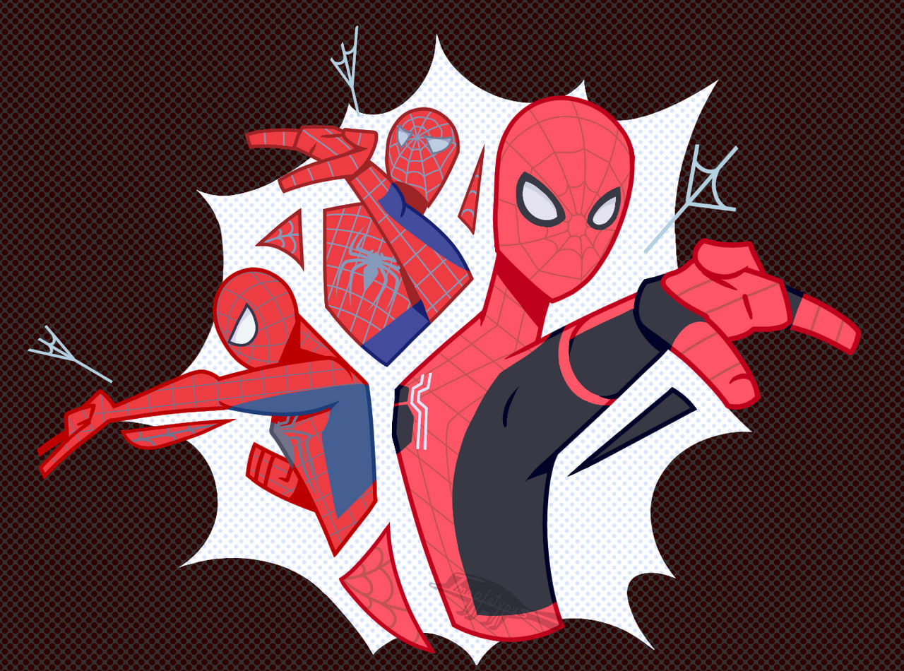 Small Spider Society Members by Imaplatypus on DeviantArt