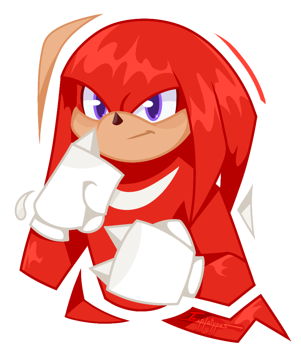 Knuckles by Imaplatypus on DeviantArt