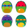 Squishy teen turtles