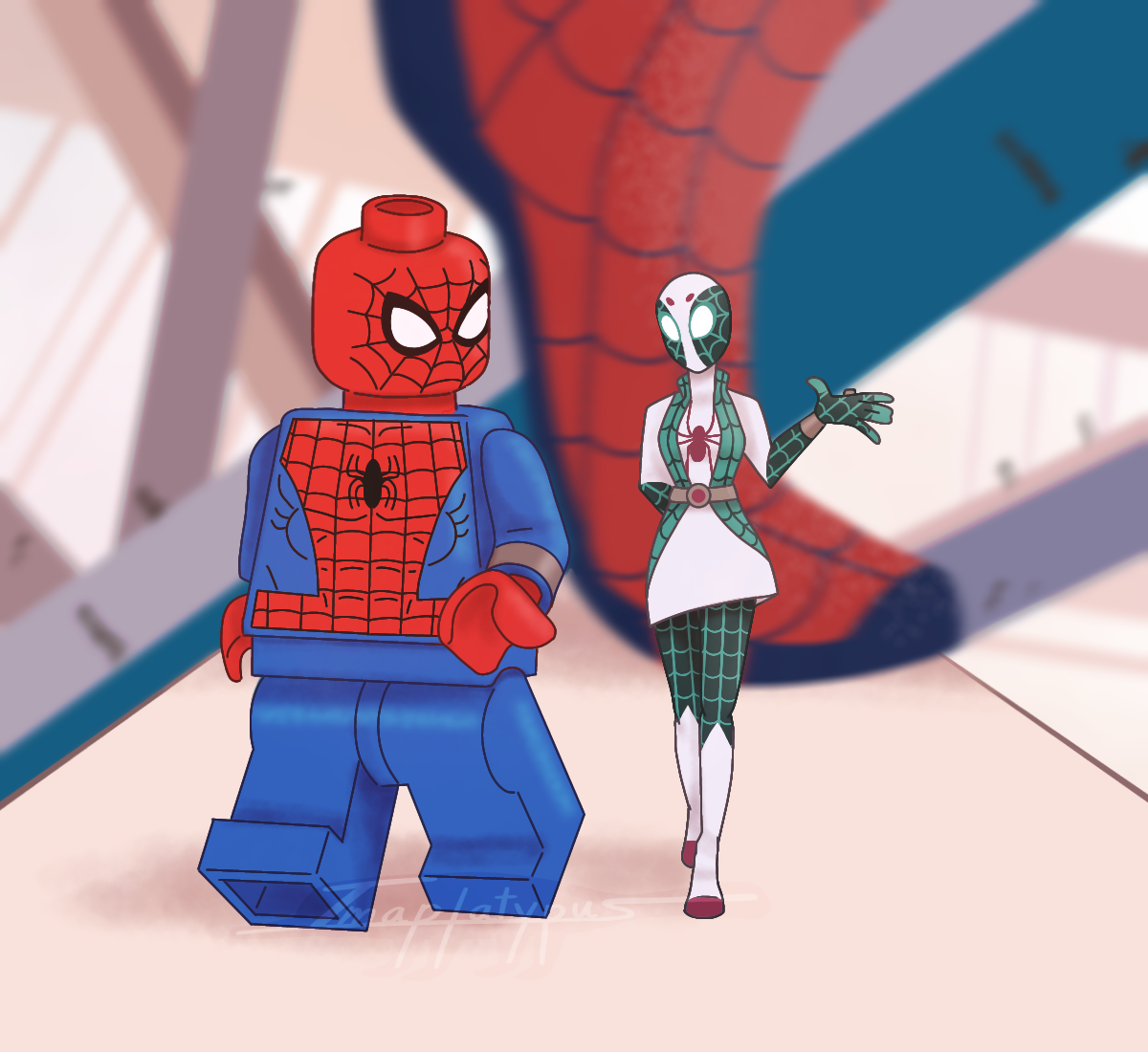 The Spider-Society (Spider-Man: Across the Spider-Verse Inspired