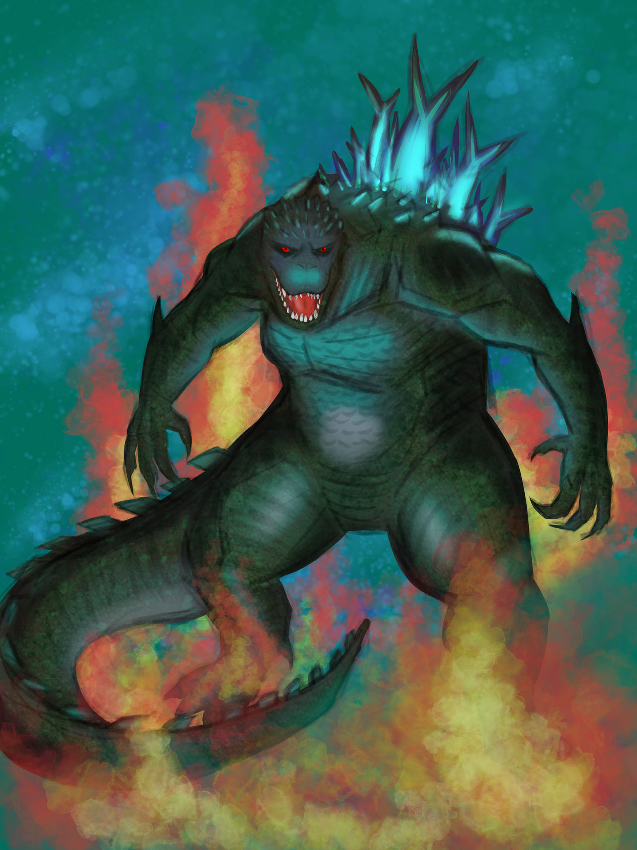 Godzilla The Ride Deviantart Godzilla by Bebettoons on DeviantArt