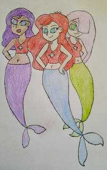 Rescue Mermaids (Art Trade)