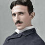 Nikola Tesla - Colorized