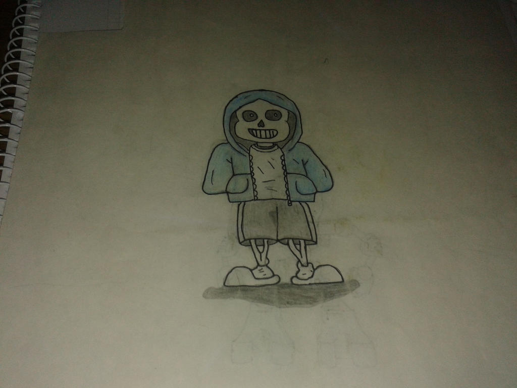 Sans the skeleton-Undertale by NGC2001 on DeviantArt