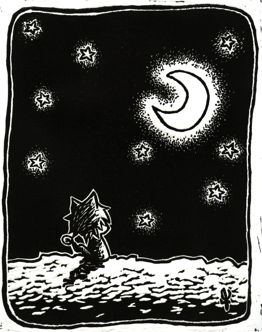 MEOWING TO THE MOON