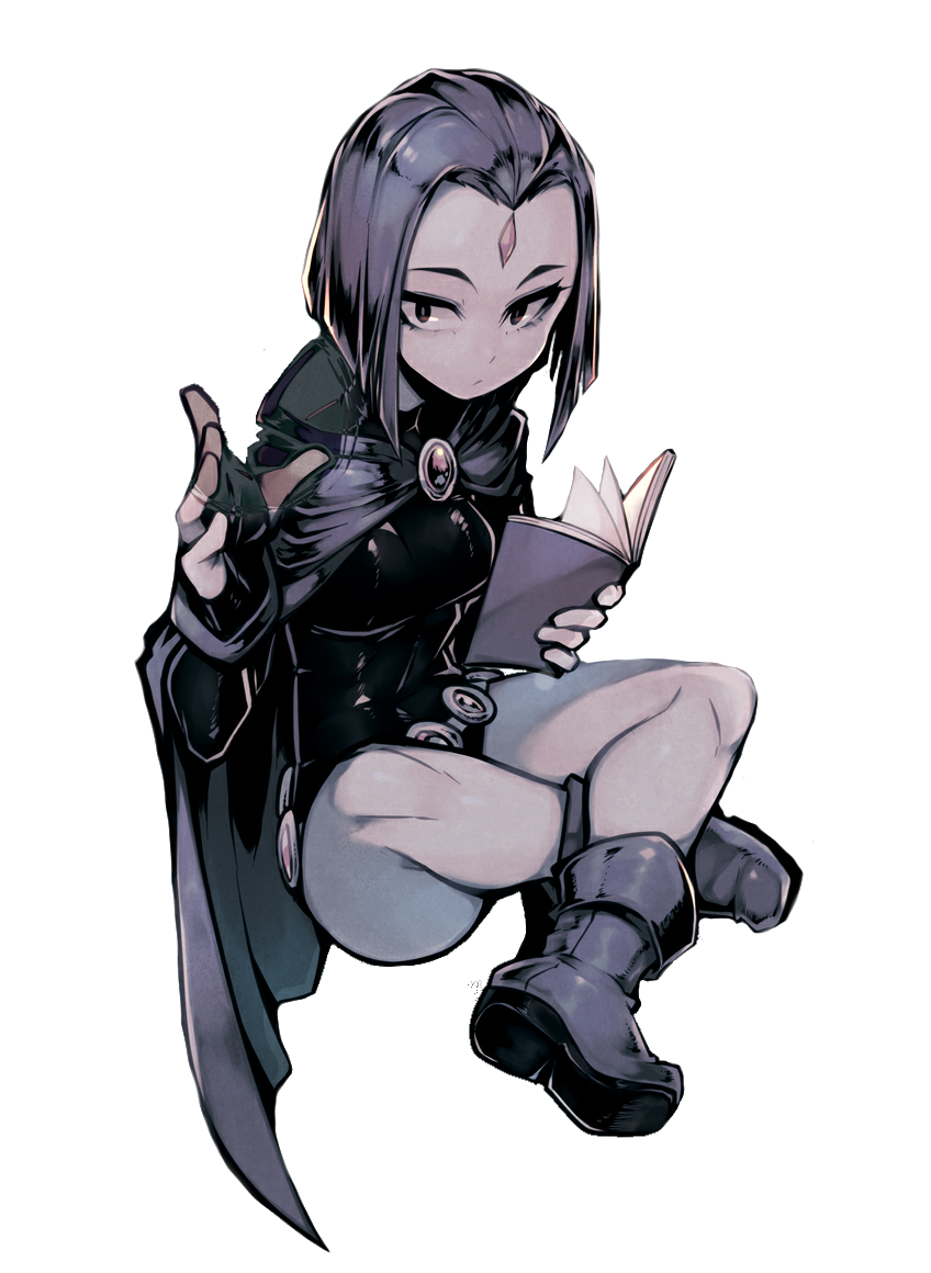 Render raven dc comics by whitemusicstudio on DeviantArt