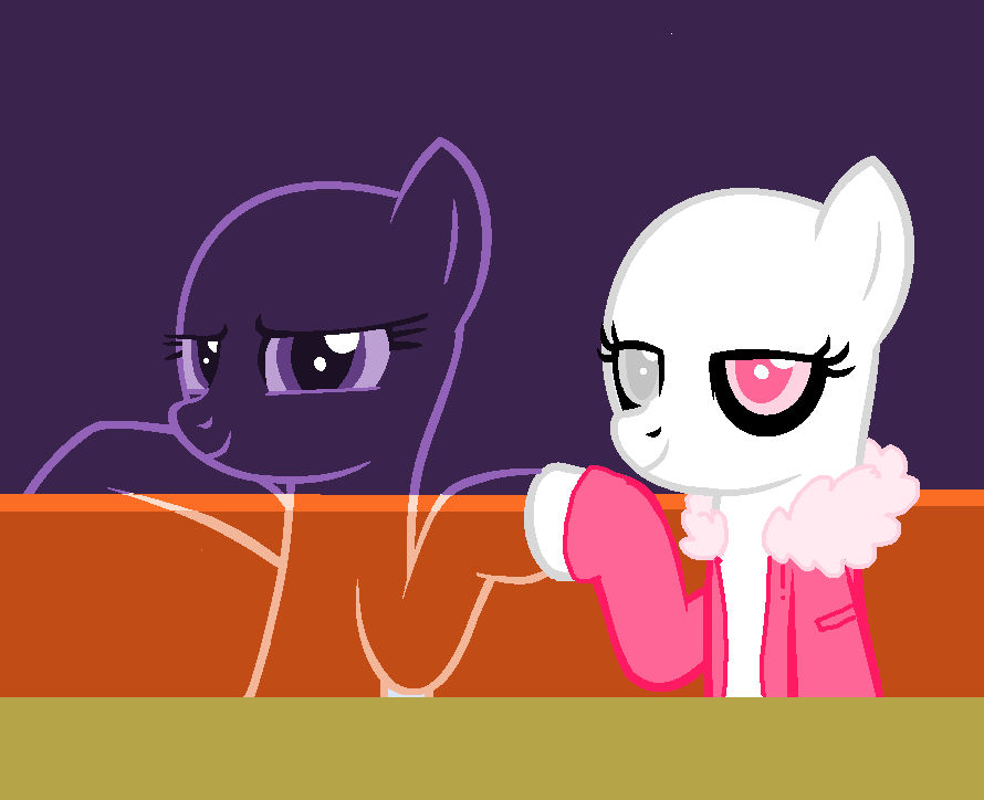 invisible pony and a pony skeleton by Invisible--Girl on DeviantArt