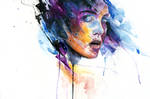 sheets of colored glass by agnes-cecile