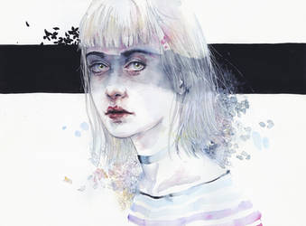 Blindfolded Goddess by agnes-cecile