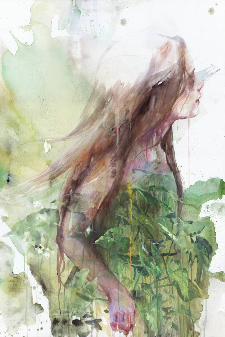 Growing Toward The Sun by agnes-cecile