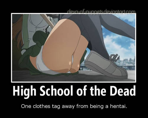 High School Of the Dead Poster