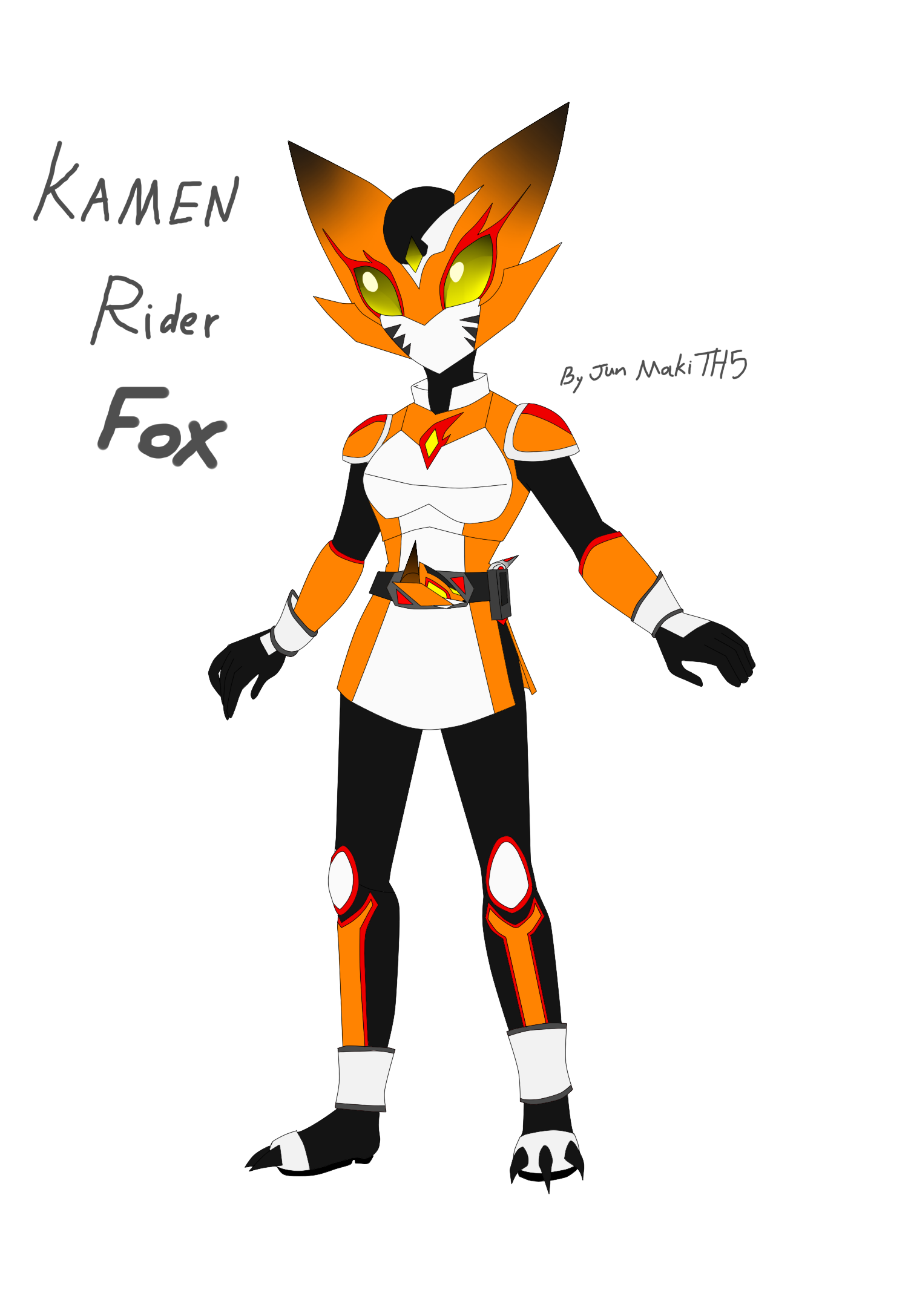 Kamen Rider Fox by JunMakiTH5 on DeviantArt