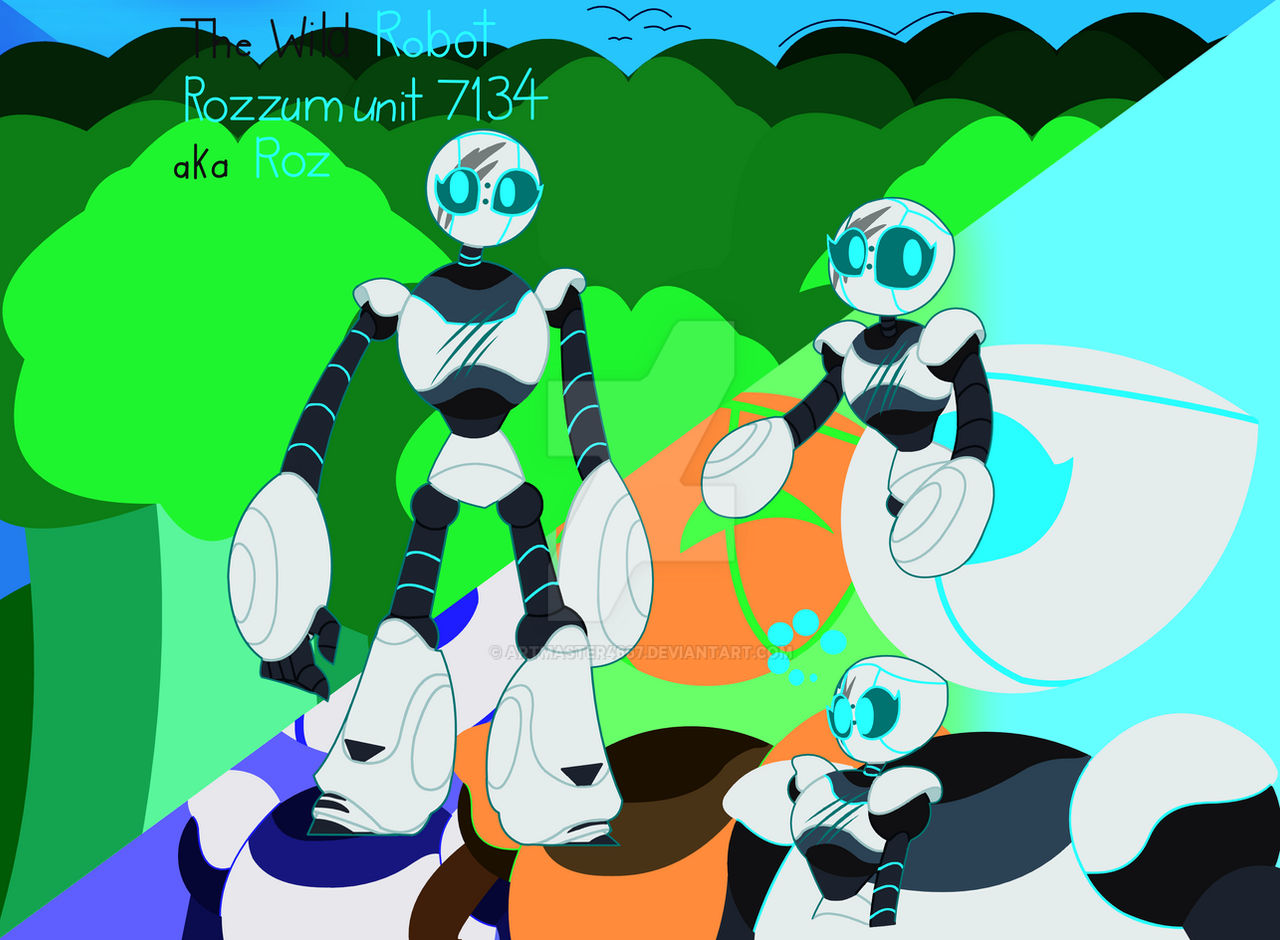 Rozzom Rozzum 7134 - The Wild Robot by Artmaster4667 on DeviantArt