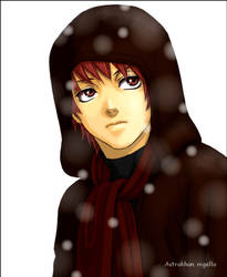 sasori in the snow