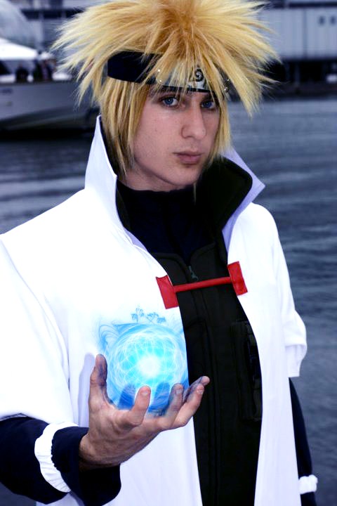 Minato Namikaze cosplay-Rasengan