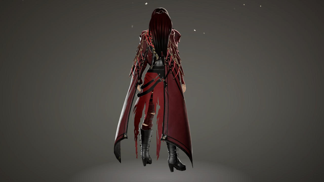 Code Vein Ruby Rose Armored Back by 100blaze on DeviantArt