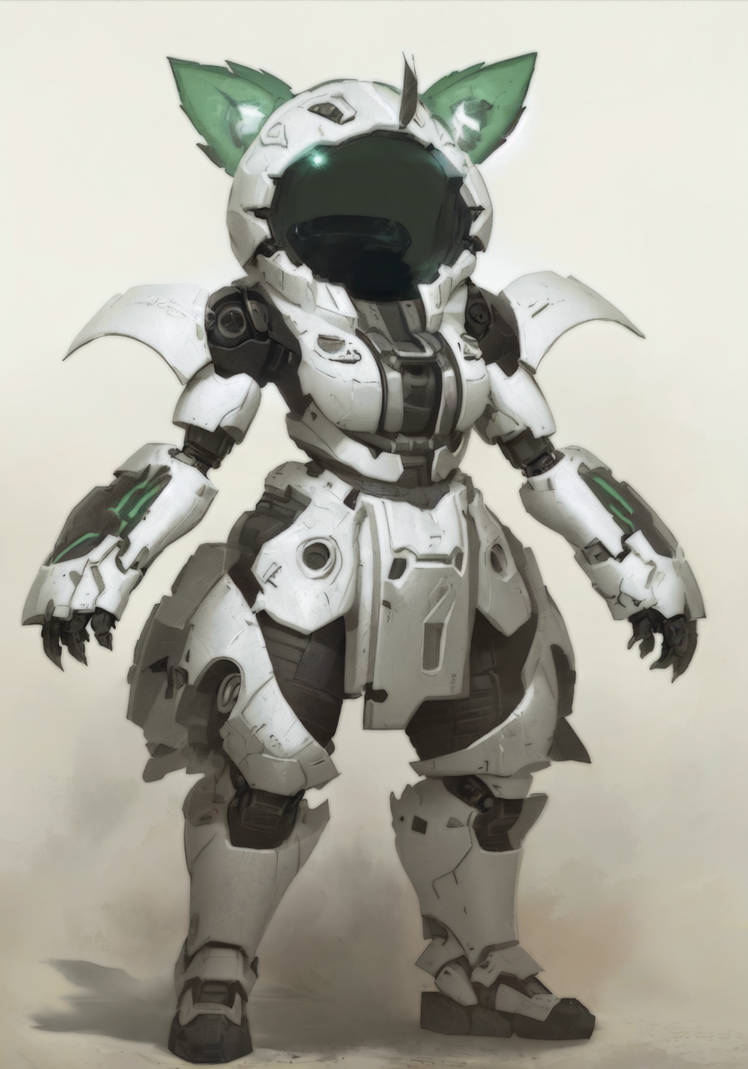 Protogen Battle Suit by MadagascanSunset on DeviantArt