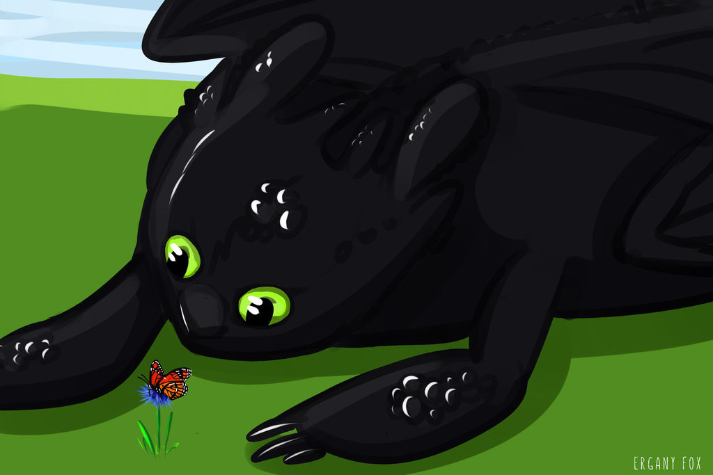 Toothless Vagrant toothless by ErganyFox on DeviantArt