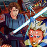 Anakin and Ahsoka