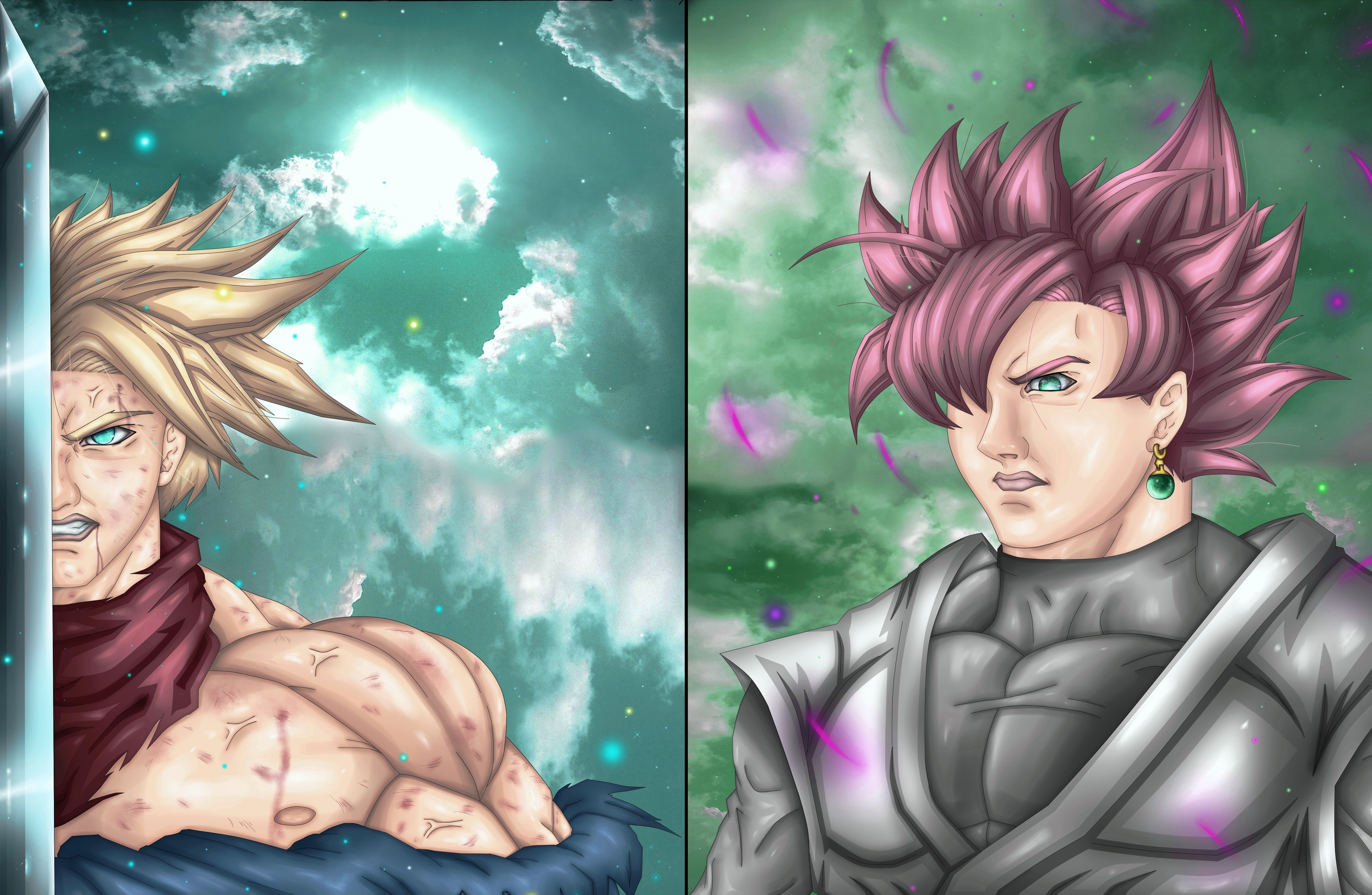 goku black and trunks by ssgvegito on DeviantArt