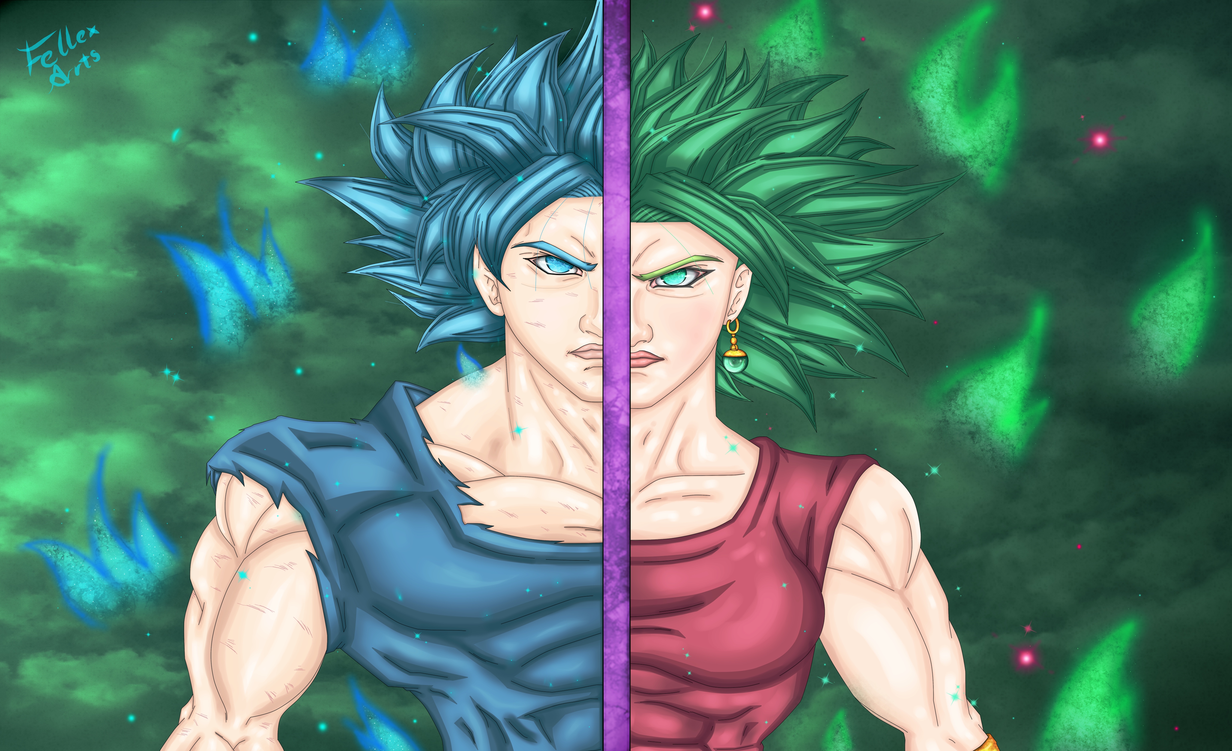 Goku ssj blue vs kefla  Anime dragon ball super, Dragon ball image, Dragon  ball super art