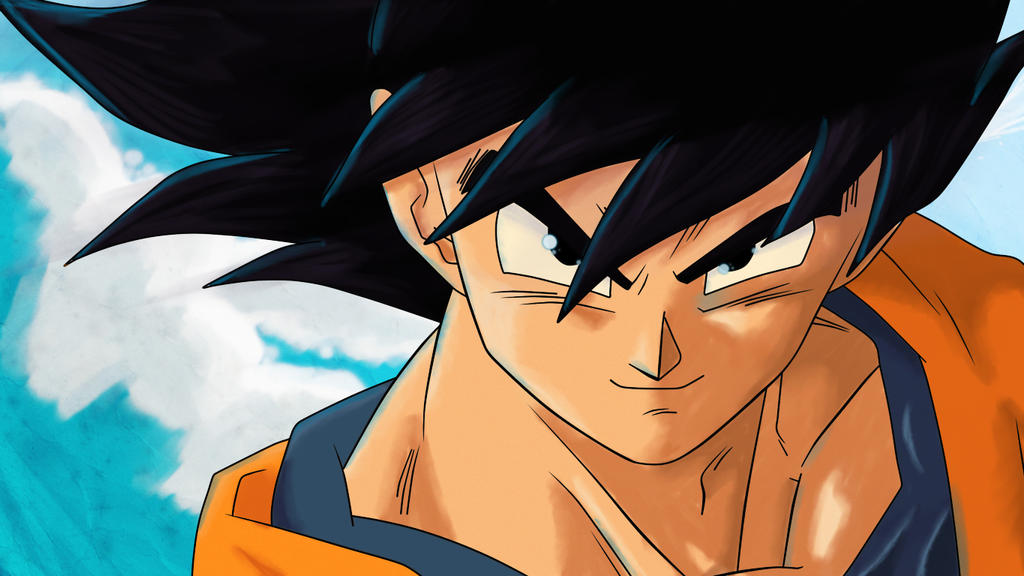 Goku Digi painting style test