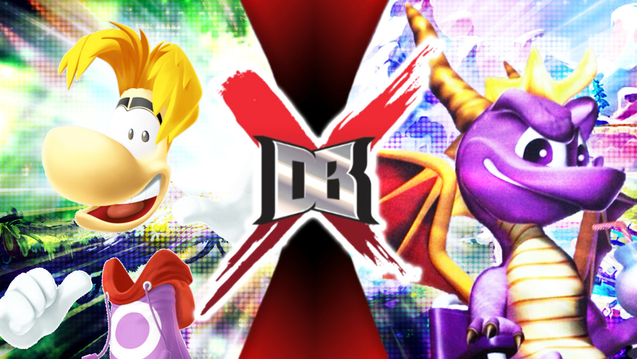 Rayman vs Spyro The Dragon by Soda West by SodaWest on DeviantArt