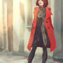 Red coat