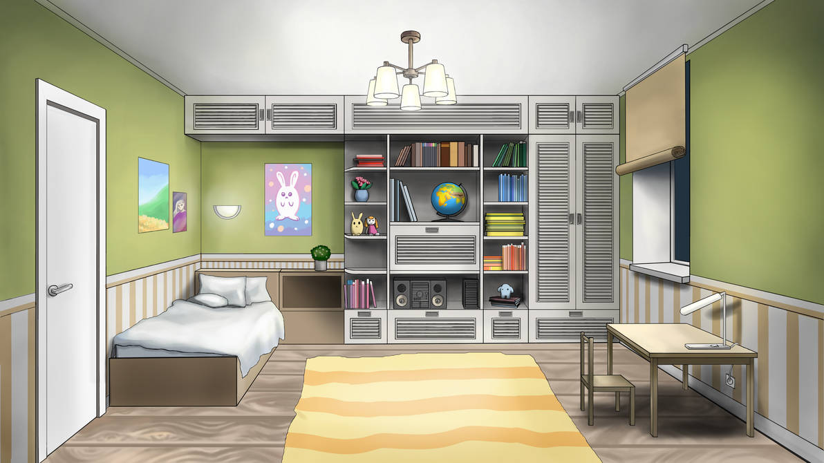 Room(commission) by wld7325 on DeviantArt