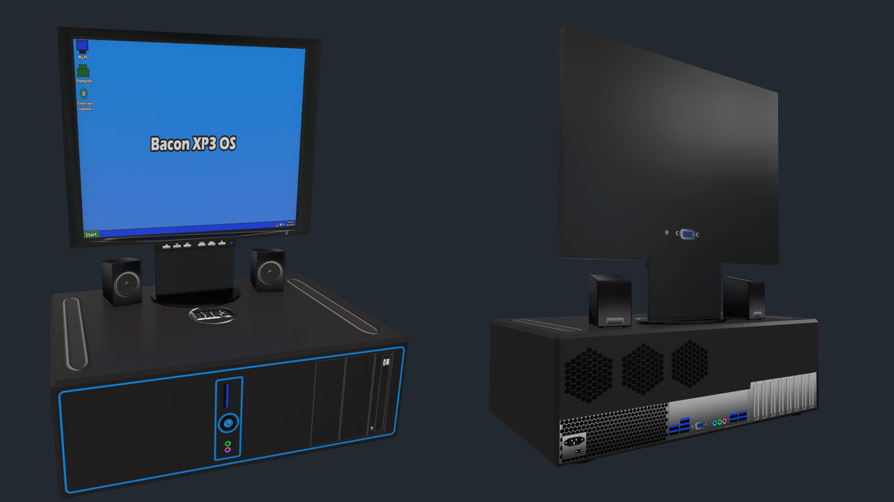 PC Render by Da-Bacon-master on DeviantArt