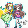 Star Butterfly And Mable Pines