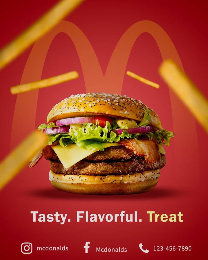 Mcdonalds Social Media Ad by WhiteSpark01 on DeviantArt