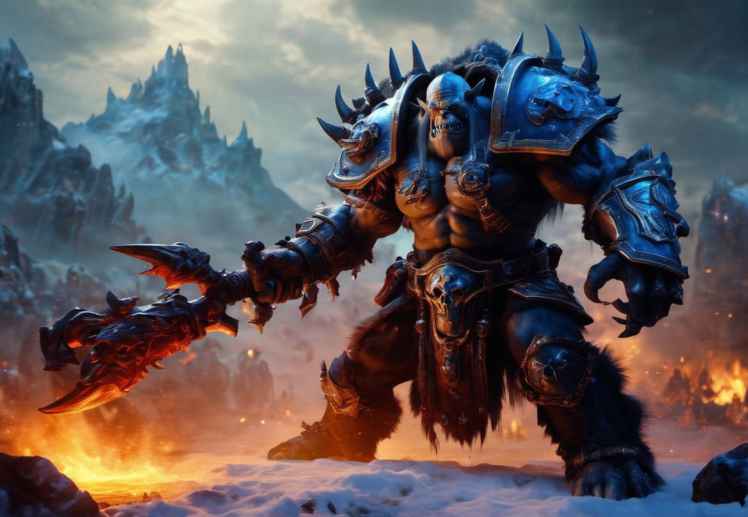 Warcraft, Orc Warchief by RiceSilo on DeviantArt