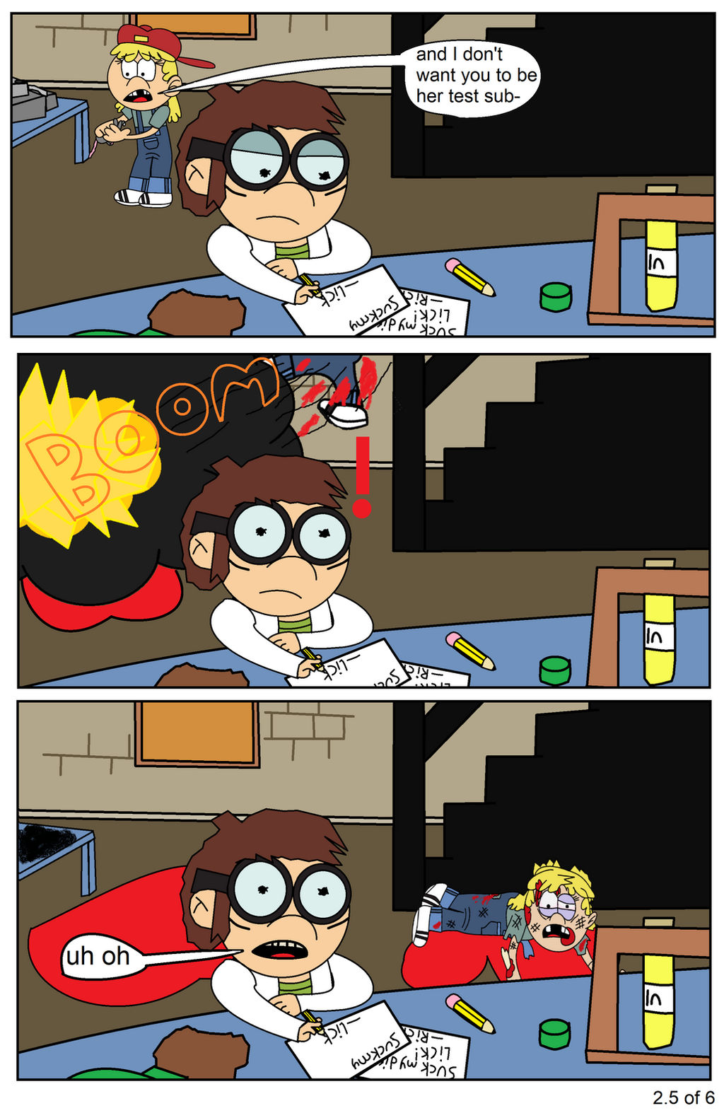 Lick Loud AU: Defibulizer Incident (2.5 of 6) by Yarheeguy on DeviantArt