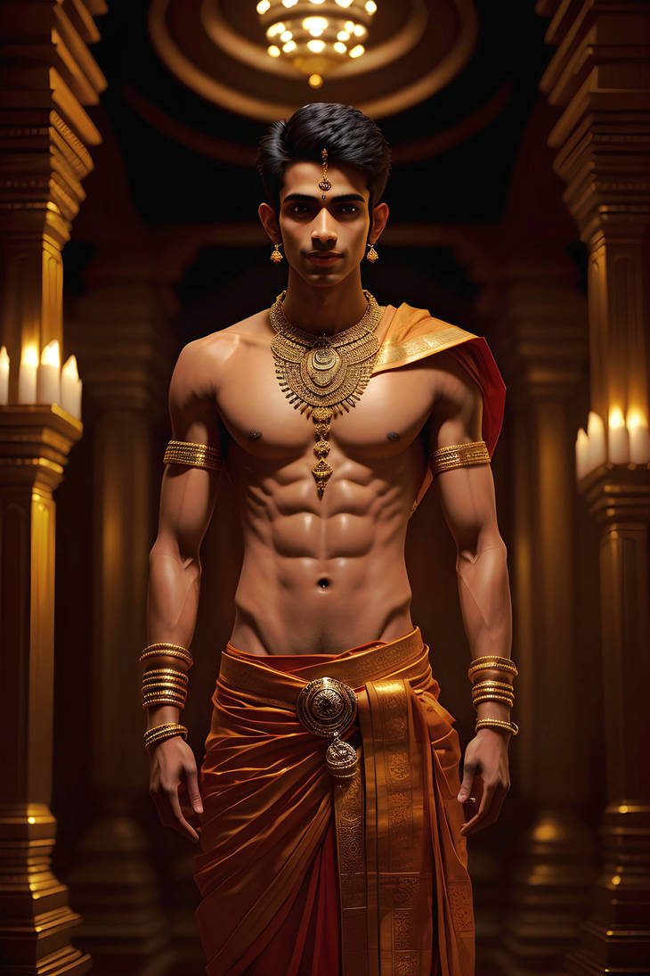The Hindu Prince by NeuralPainter on DeviantArt