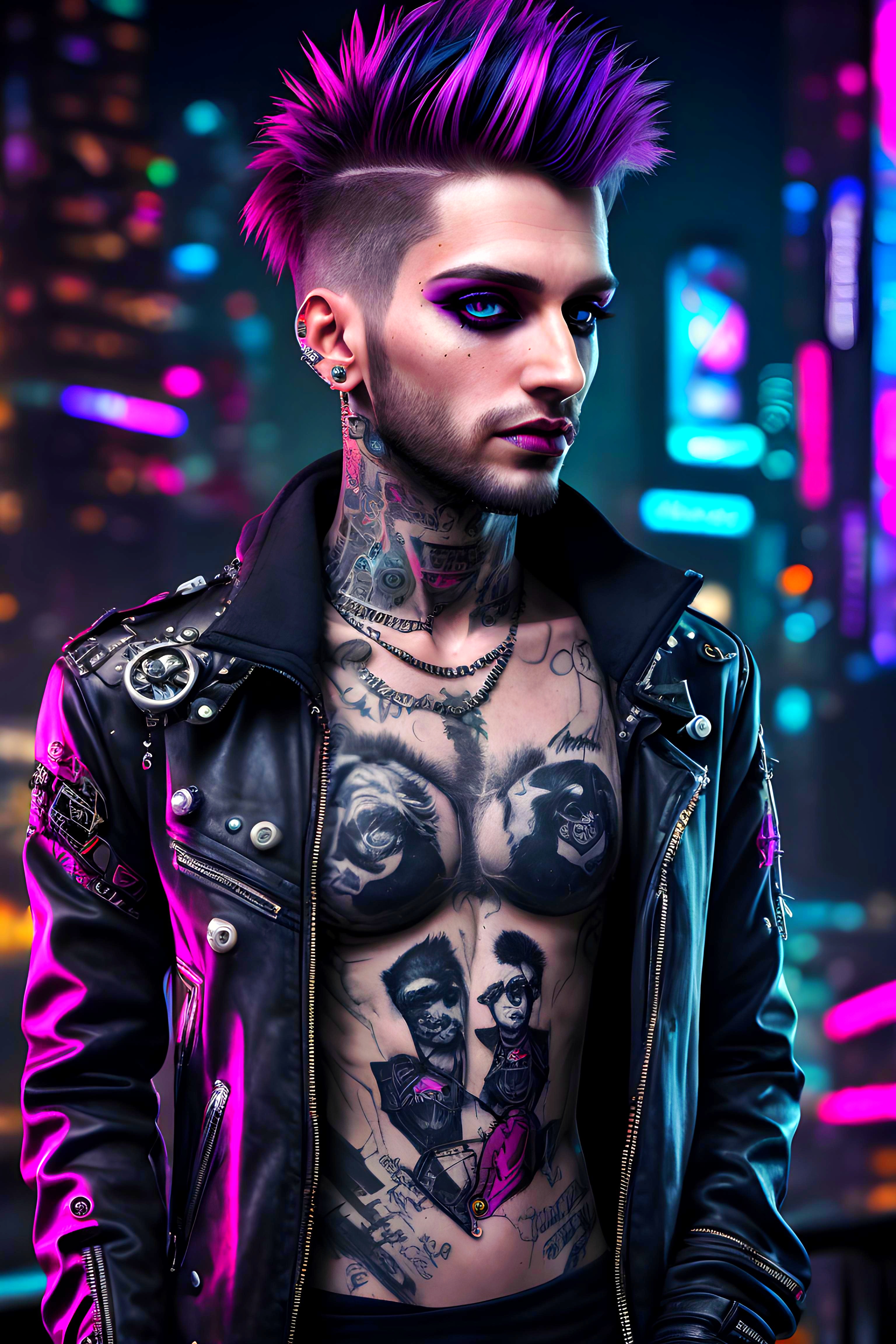 Cyberpunk Guy by AceRanger17 on DeviantArt