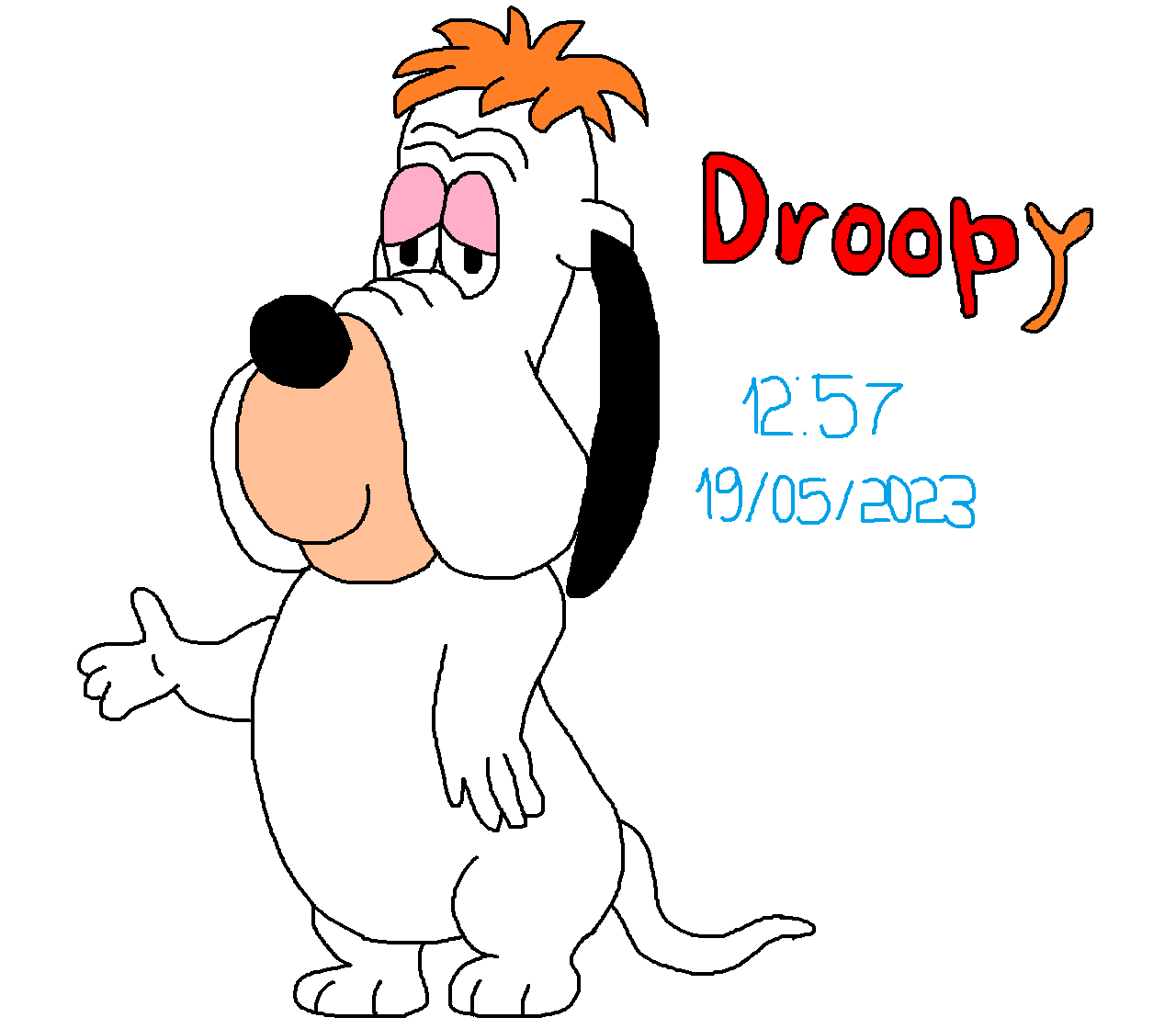 Droopy Deviantart Droopy by Biancarabbit on DeviantArt