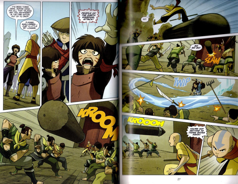 Avatar the promise part 3 page 22-23 by rocky-road123 on DeviantArt