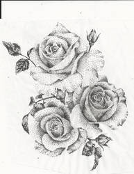 Stipple Rose