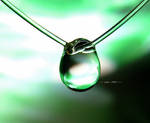 necklace by a droplet 4 by sinanTR