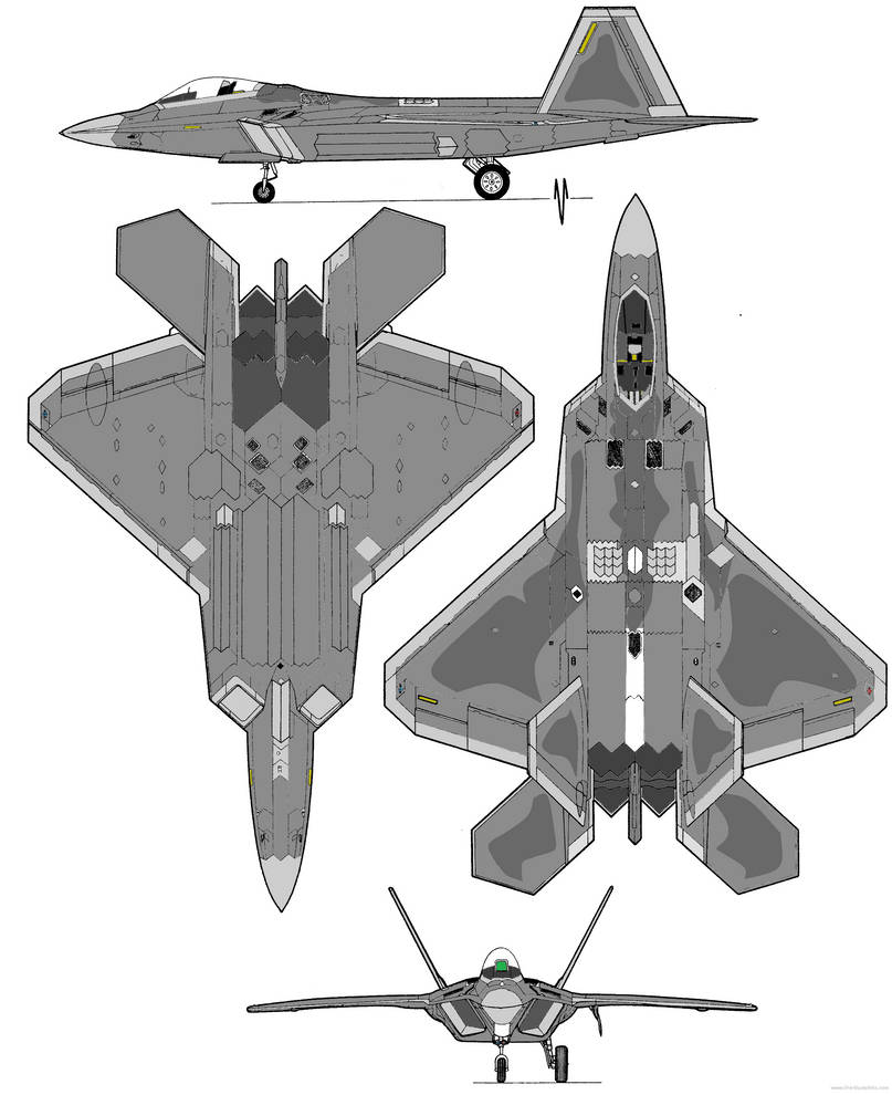 F-22 Raptor by spinosaurus1 on DeviantArt