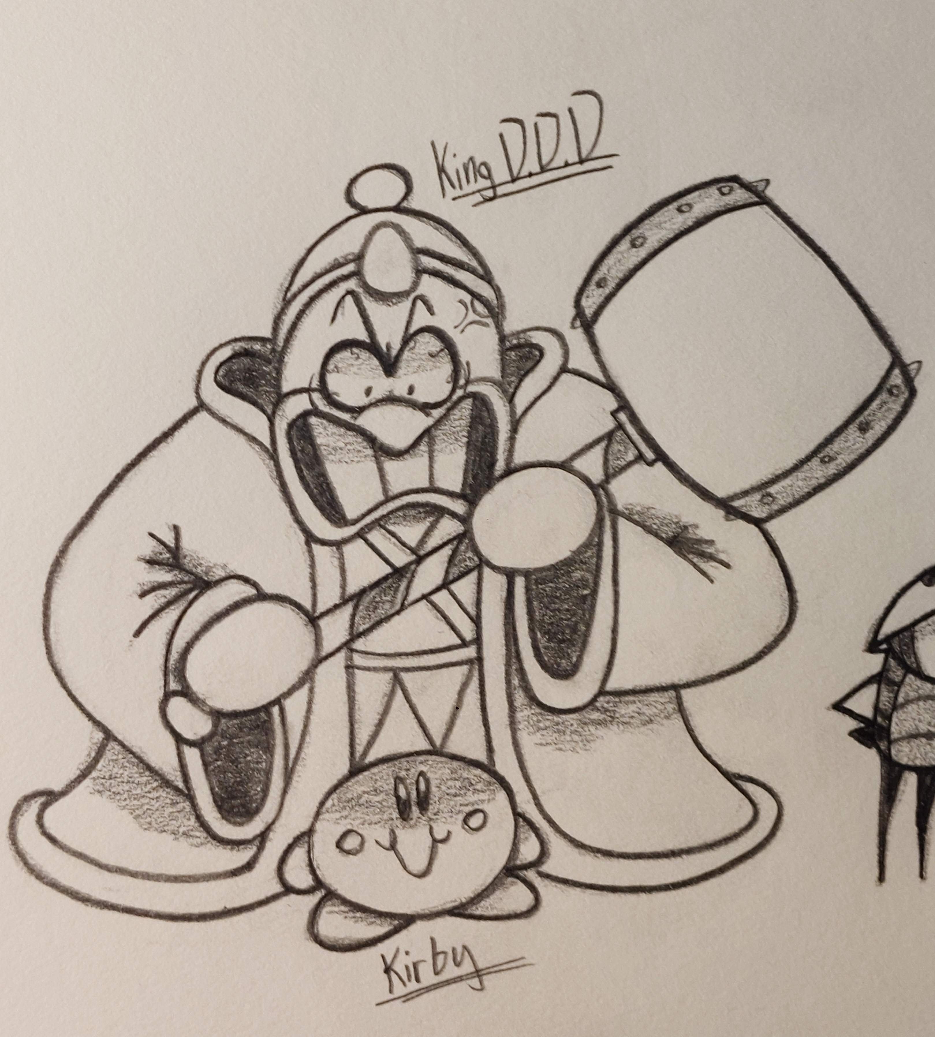 Ddede King DeDeDe and Kirby! by CharlieDogboi on DeviantArt