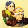 Dragon Age 2 - Merrill and Fenris