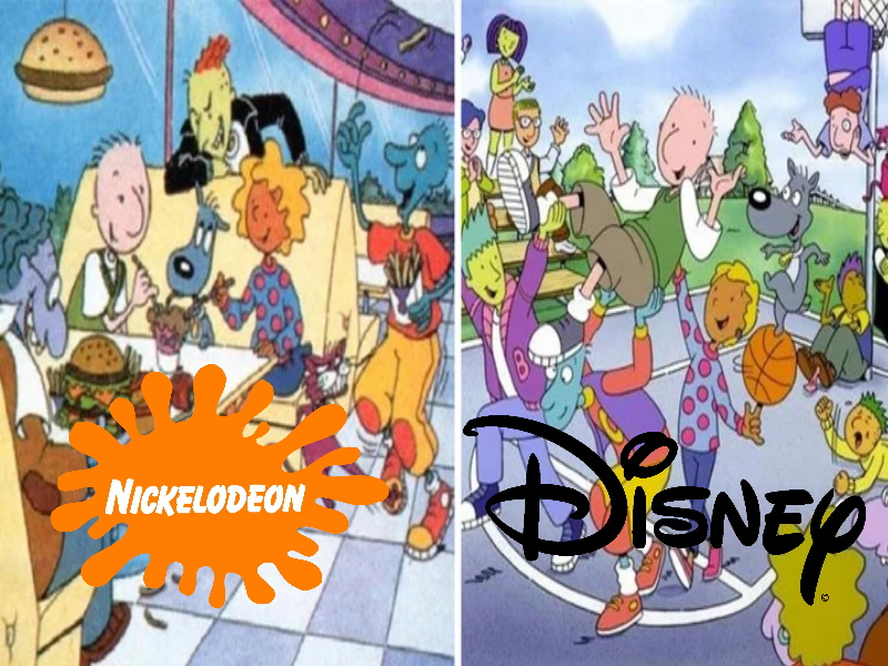 Nickelodeon's Doug vs. Disney's Doug by mnwachukwu16 on DeviantArt