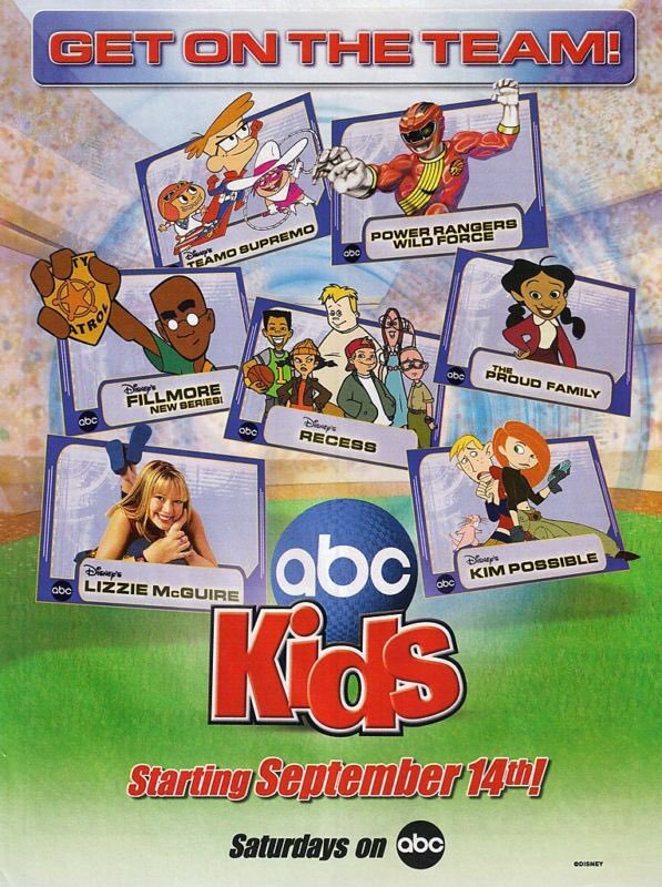 ABC Kids Premiere Poster (September 14, 2002) by mnwachukwu16 on DeviantArt