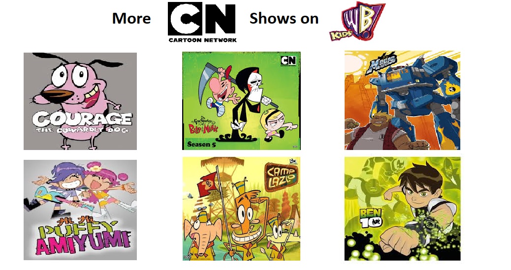 Cartoon Network: 2010 And 2011 Shows by Evanh123 on DeviantArt